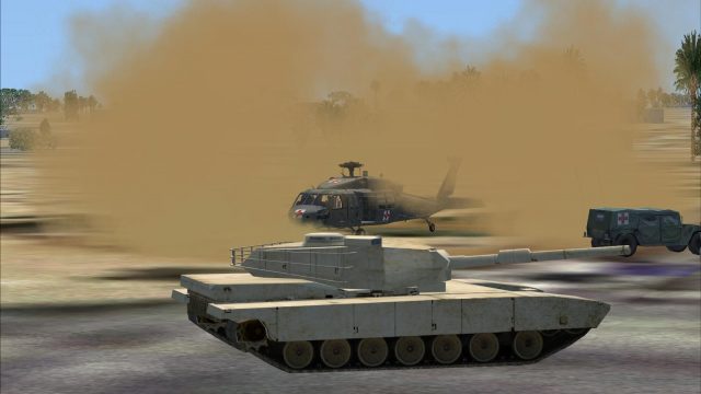 Screenshot 1 — Helicopter Dust Landing Effect V1.0