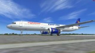 Screenshot 1 — EgyptAir Airbus A321
