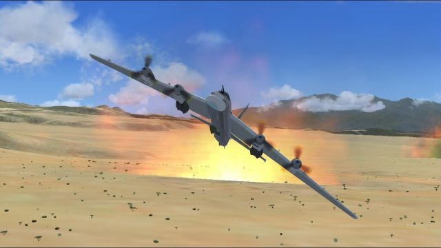 Screenshot 1 — FSX/Acceleration Working Nuclear Bomb