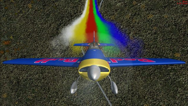 Screenshot 1 — Extra 300S Smoke Effect