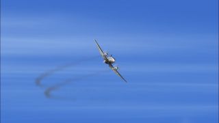 Screenshot 5 — Fairchild Merlin III Engine Smoke
