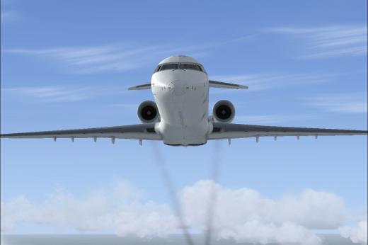 SP2 Engine Smoke Effect for FSX