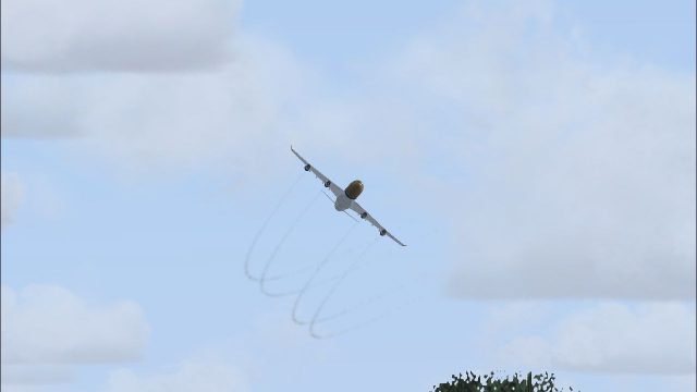 Screenshot 1 — Airbus Smoke Effects