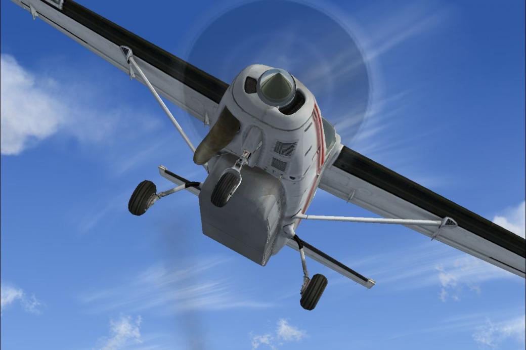 Default Airbus A321 Engine Smoke Effect for FSX