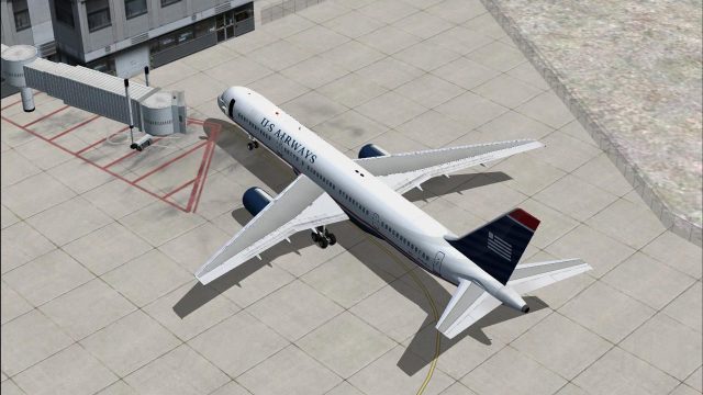 Screenshot 1 — POSKY 757-200 Jetway Mod