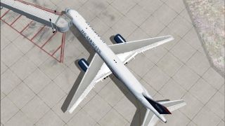Screenshot 2 — POSKY 757-200 Jetway Mod