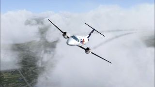 Screenshot 1 — EMB-120 Engine Smoke Effect