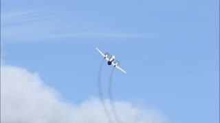 Screenshot 8 — EMB-120 Engine Smoke Effect