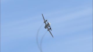 Screenshot 7 — EMB-120 Engine Smoke Effect