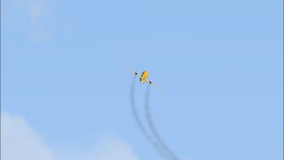 Screenshot 5 — Fairchild Metroliner III Engine Smoke Effect