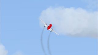 Screenshot 4 — Saab 340 Engine Smoke Effect