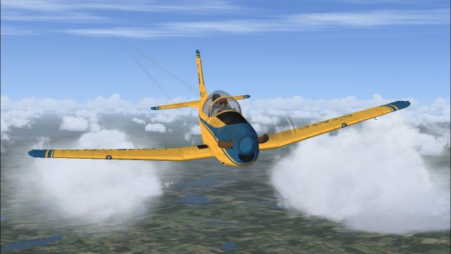 Screenshot 1 — Pilatus PC-7 Smoke Effect