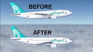 Screenshot 1 — Air Bagan Airbus A310-222 Update
