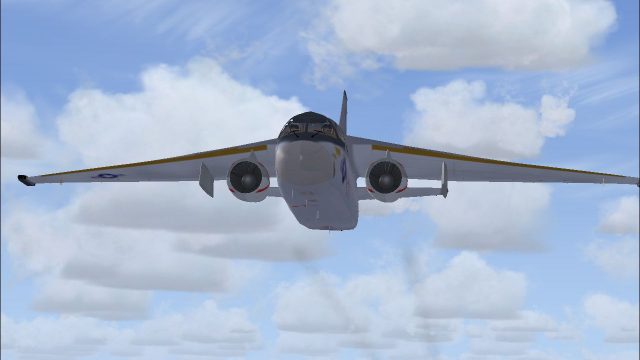 Screenshot 1 — Lockheed S-3B Viking Smoke Effects