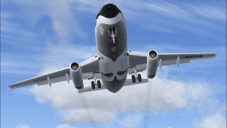 Screenshot 7 — Boeing 737-200 Smoke Effects