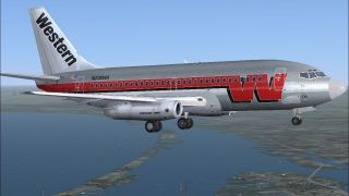 Screenshot 6 — Boeing 737-200 Smoke Effects