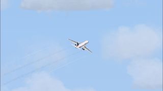 Screenshot 8 — Boeing 737-200 Smoke Effects
