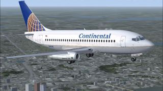 Screenshot 2 — Boeing 737-200 Smoke Effects