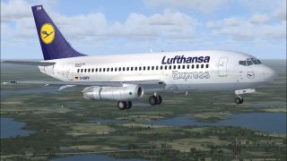 Screenshot 5 — Boeing 737-200 Smoke Effects