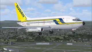 Screenshot 4 — Boeing 737-200 Smoke Effects