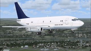 Screenshot 3 — Boeing 737-200 Smoke Effects
