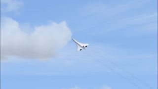 Screenshot 4 — Concorde Smoke Effects