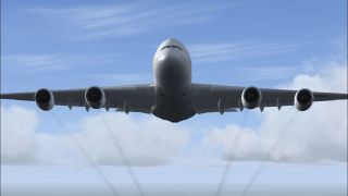 Screenshot 2 — Airbus A380 Smoke Effect