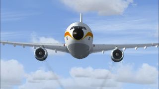 Screenshot 1 — Airbus A300B Engine Smoke Effects