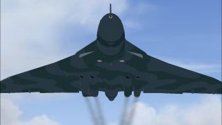 Screenshot 1 — Avro Vulcan Smoke Effects