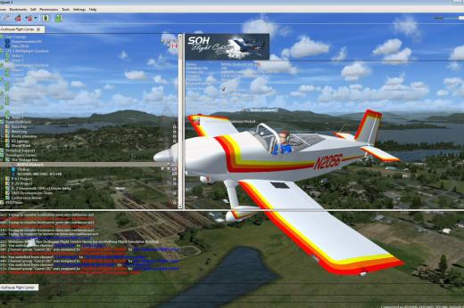 Lockheed Vega 5B Halloween Theme for FSX