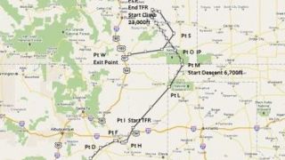 Screenshot 1 — Flight Plan For OB-18 La Janta Colorado