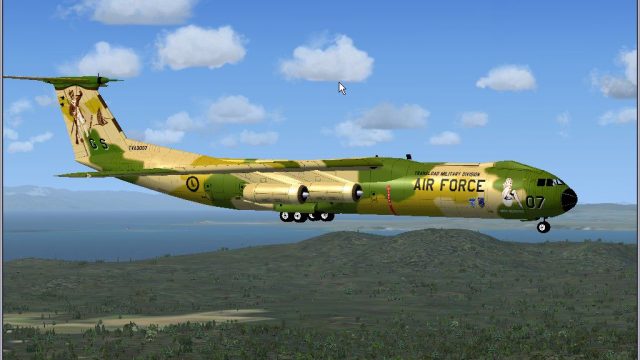 Screenshot 1 — TVA Lockheed C-141B Starlifter