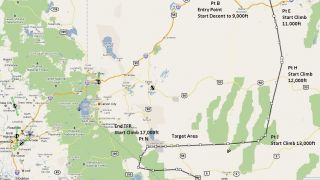 Screenshot 1 — Flight Plan For OB-10 Hawthorne Nevada
