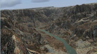 Screenshot 3 — Scenic Flight Through The Grand Canyon