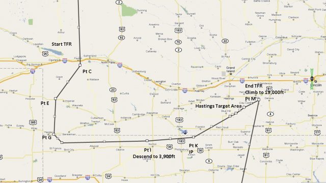 Screenshot 1 — Flight Plan For OB-31 Hastings NE (Old)