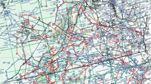 Screenshot 1 — Flight Plans For The Southeastern US