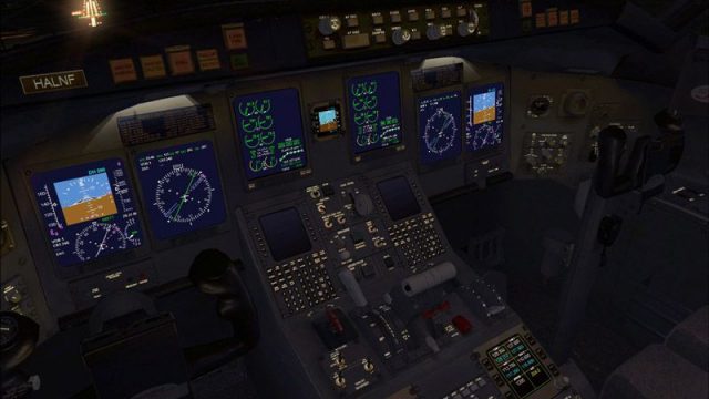 Screenshot 1 — Malev Bombardier CRJ-700