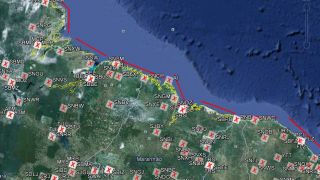 Screenshot 1 — Carrier Routes Sao Paulo A12 Brazil