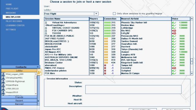 Screenshot 1 — Blue User Interface Replacement