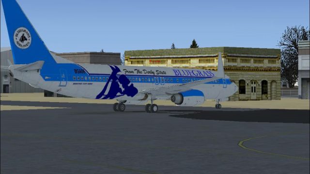 Screenshot 1 — Bluegrass Boeing 737-800
