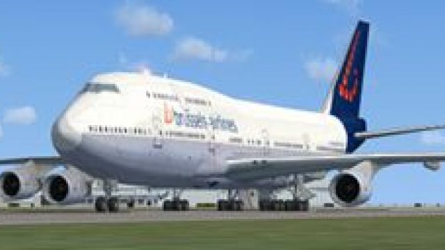 Screenshot 1 — Brussels Airlines Boeing 747-400