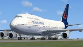 Screenshot 1 — Brussels Airlines Boeing 747-400