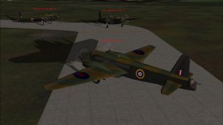 Screenshot 1 — RAF Driffield Wellington AI