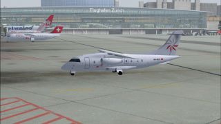 Screenshot 1 — SwissJet Dornier 328 Flight Plans