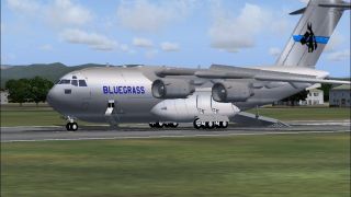 Screenshot 1 — Bluegrass Cargo C-17