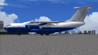 Screenshot 1 — Gira Globo IL-76 Flight Plan