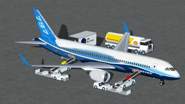 Screenshot 1 — Boeing House Colors Boeing 797