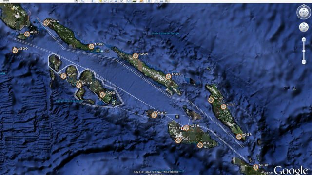 Screenshot 1 — Solomon Islands 1943 AI Boat Traffic