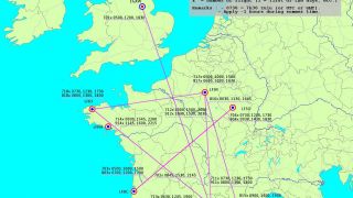 Screenshot 1 — French Air Force Refueling Flight Plan