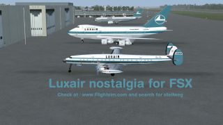 Screenshot 1 — Luxair Flight Plans For Ancient Fleet